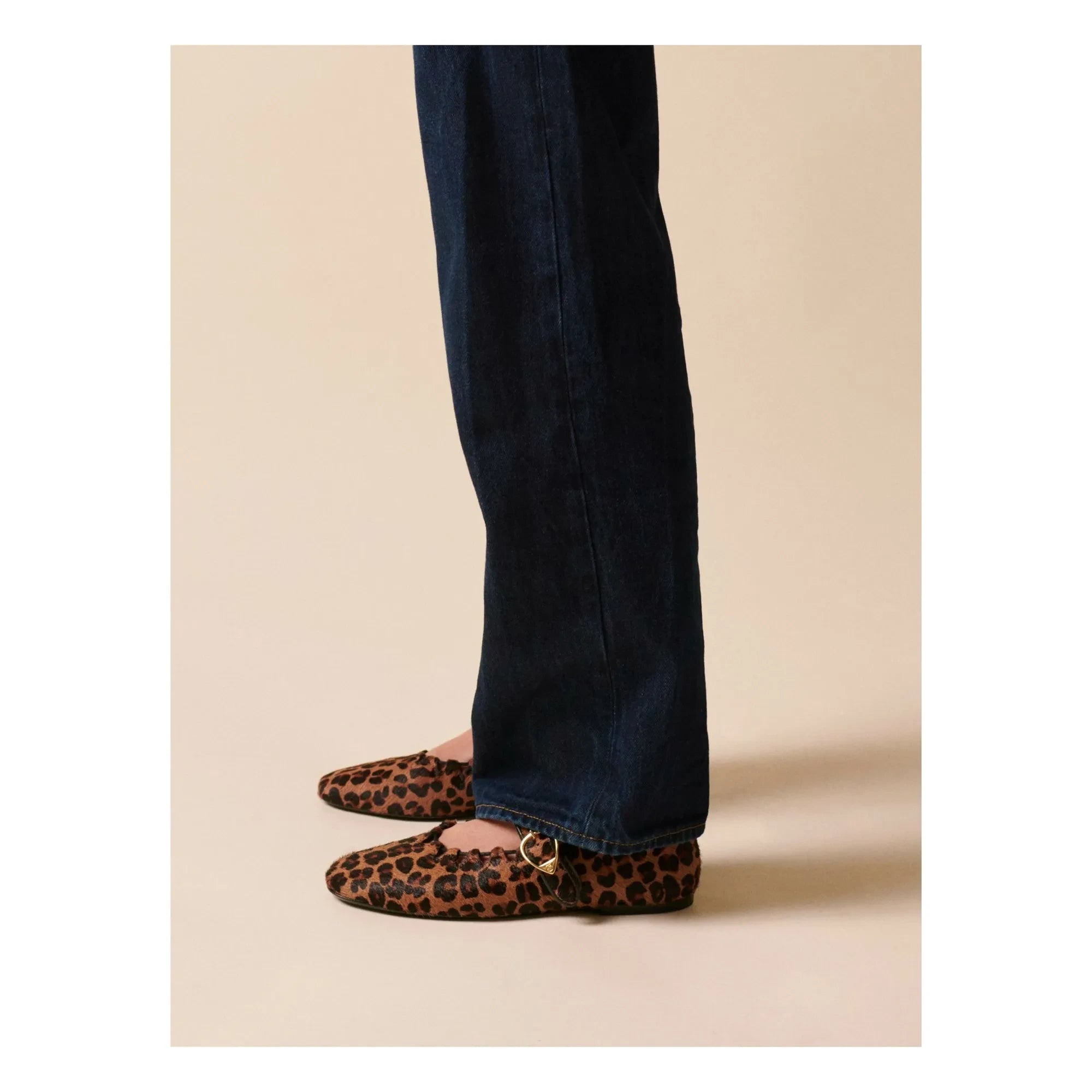 Socque Paris - Ballerinas Ginger Leopard | Brown