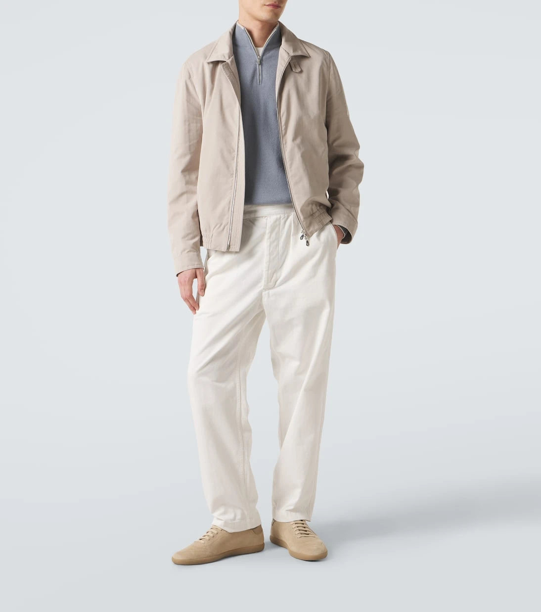 Eleventy - Cashmere half-zip sweater