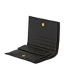 Prada Black Small Saffiano Leather Bifold Wallet