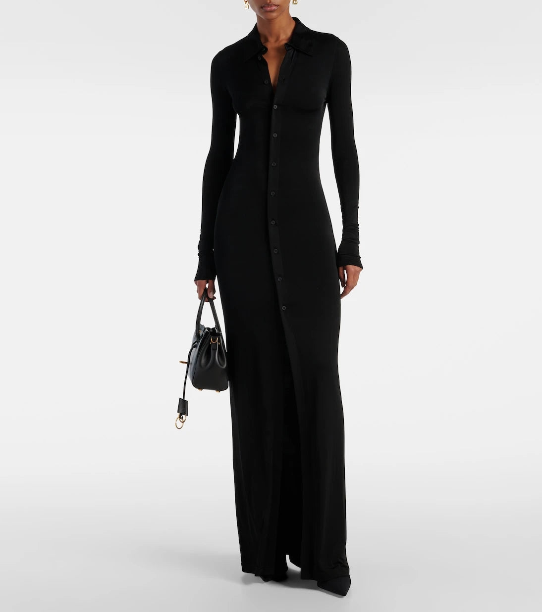 Balenciaga - Jersey maxi dress