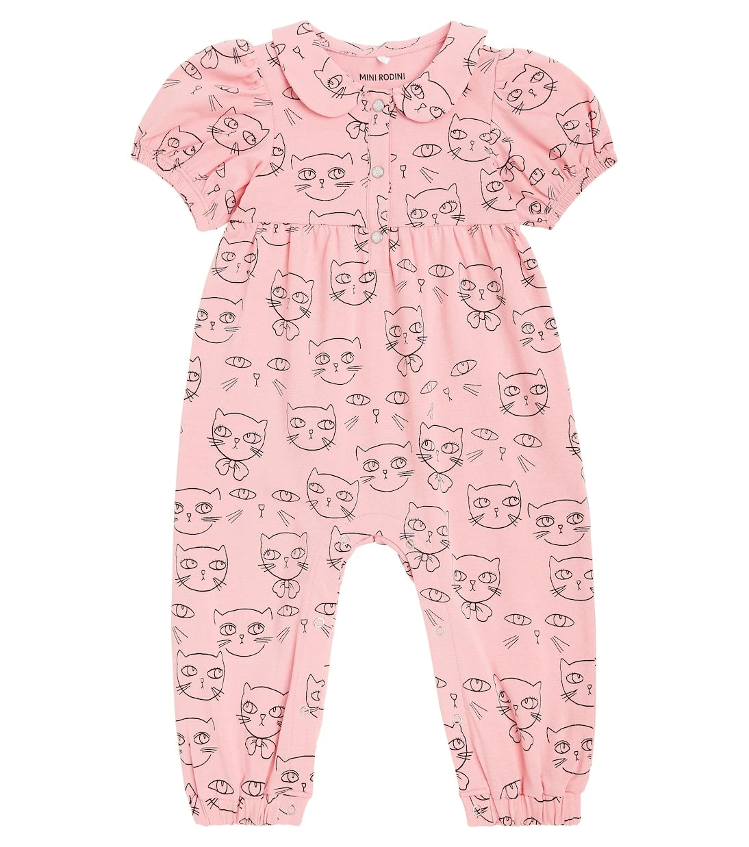 Mini Rodini - Baby Cathlethes cotton-blend onesie