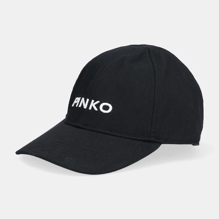 Памучна шапка с козирка Pinko