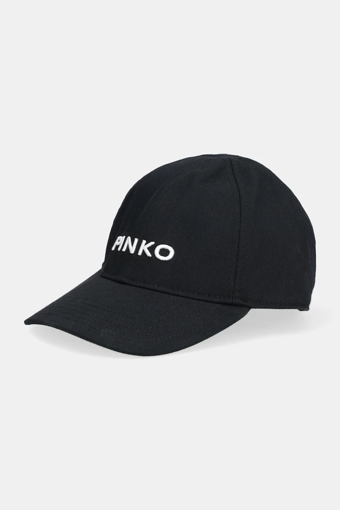 Памучна шапка с козирка Pinko