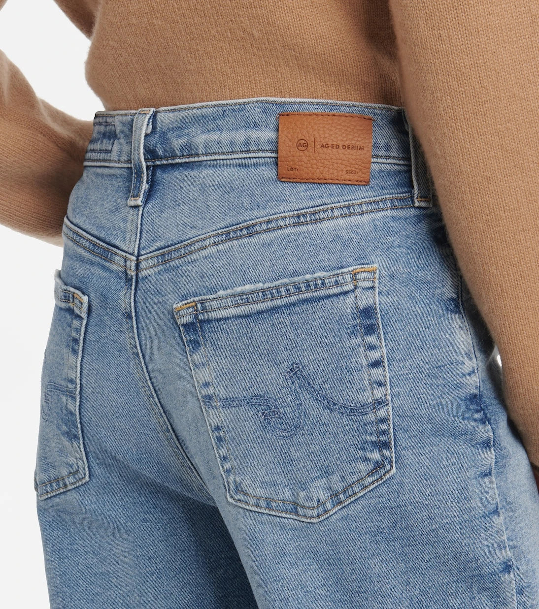 AG Jeans - Kora high-rise wide-leg jeans