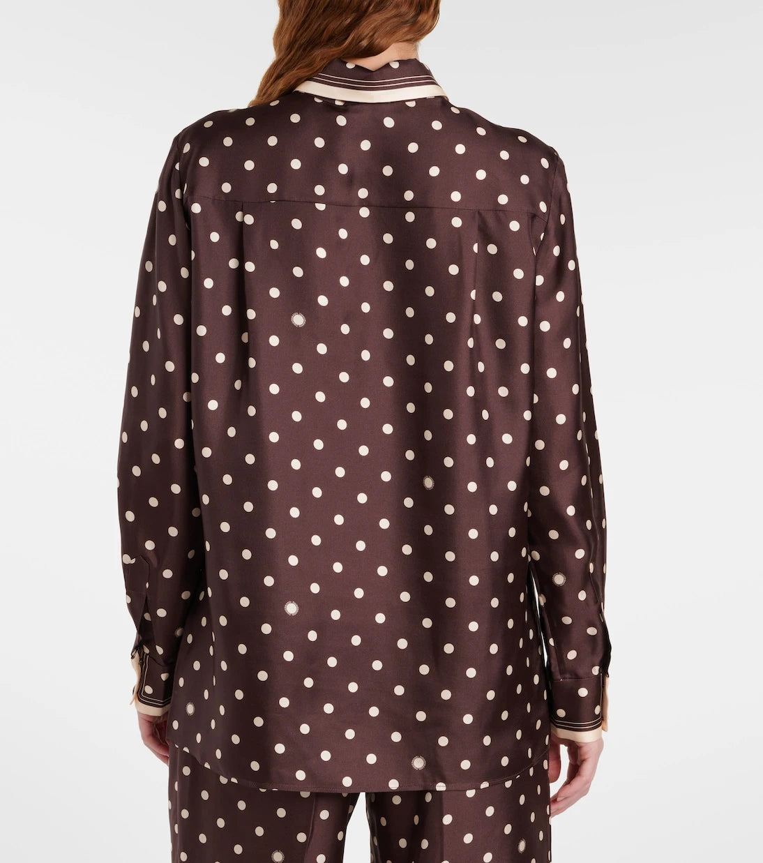 Zimmermann - Polka-dot silk shirt