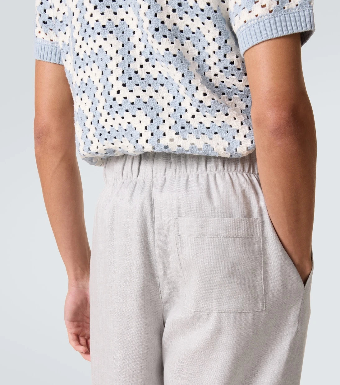 Frescobol Carioca - Luan linen and cotton-blend straight pants