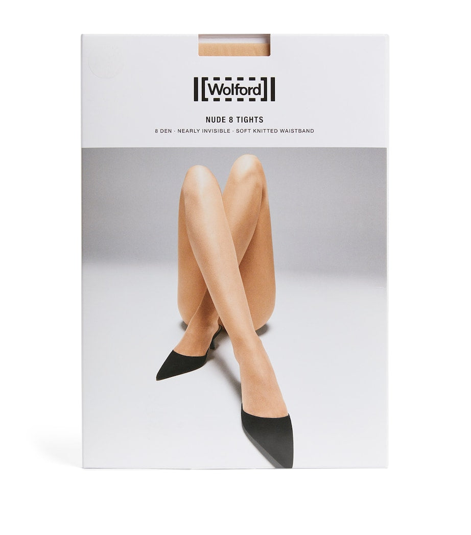 Wolford Beige Nude 8 Tights