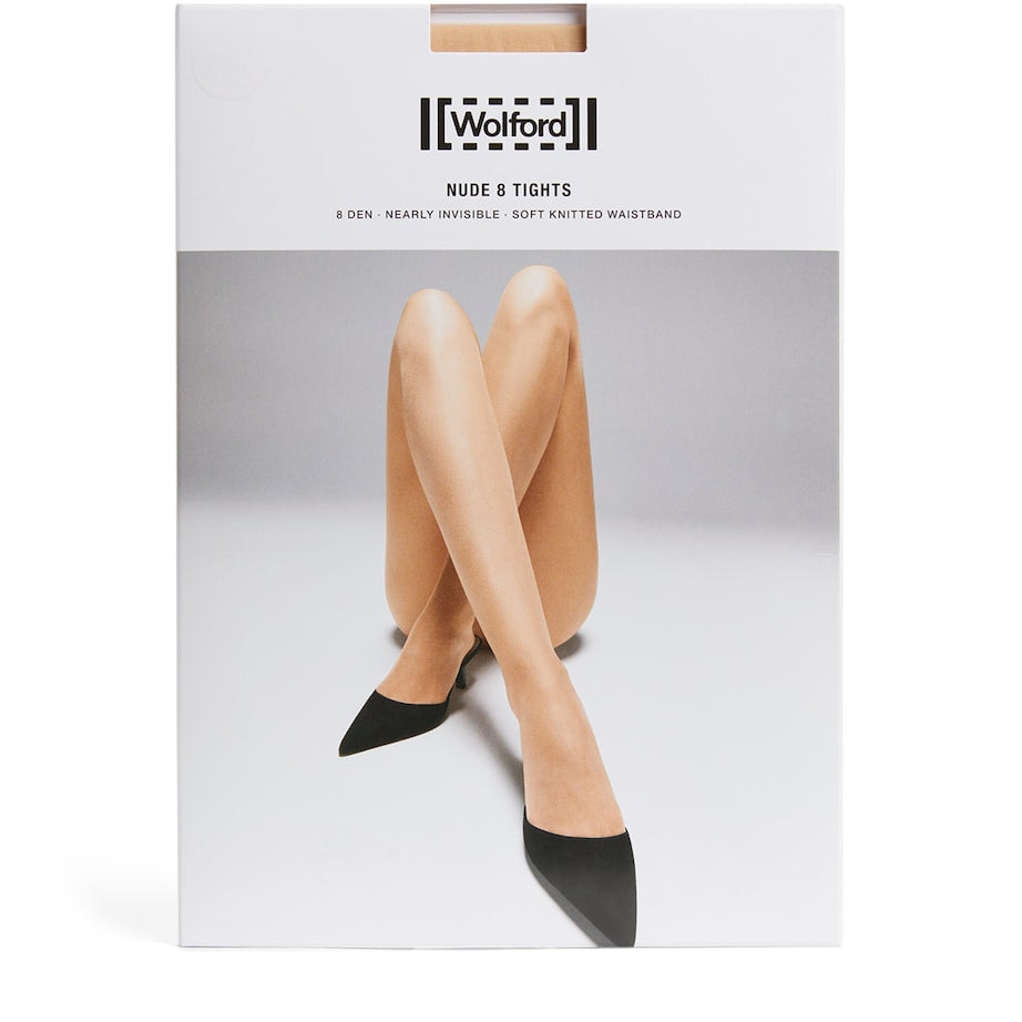 Wolford Beige Nude 8 Tights