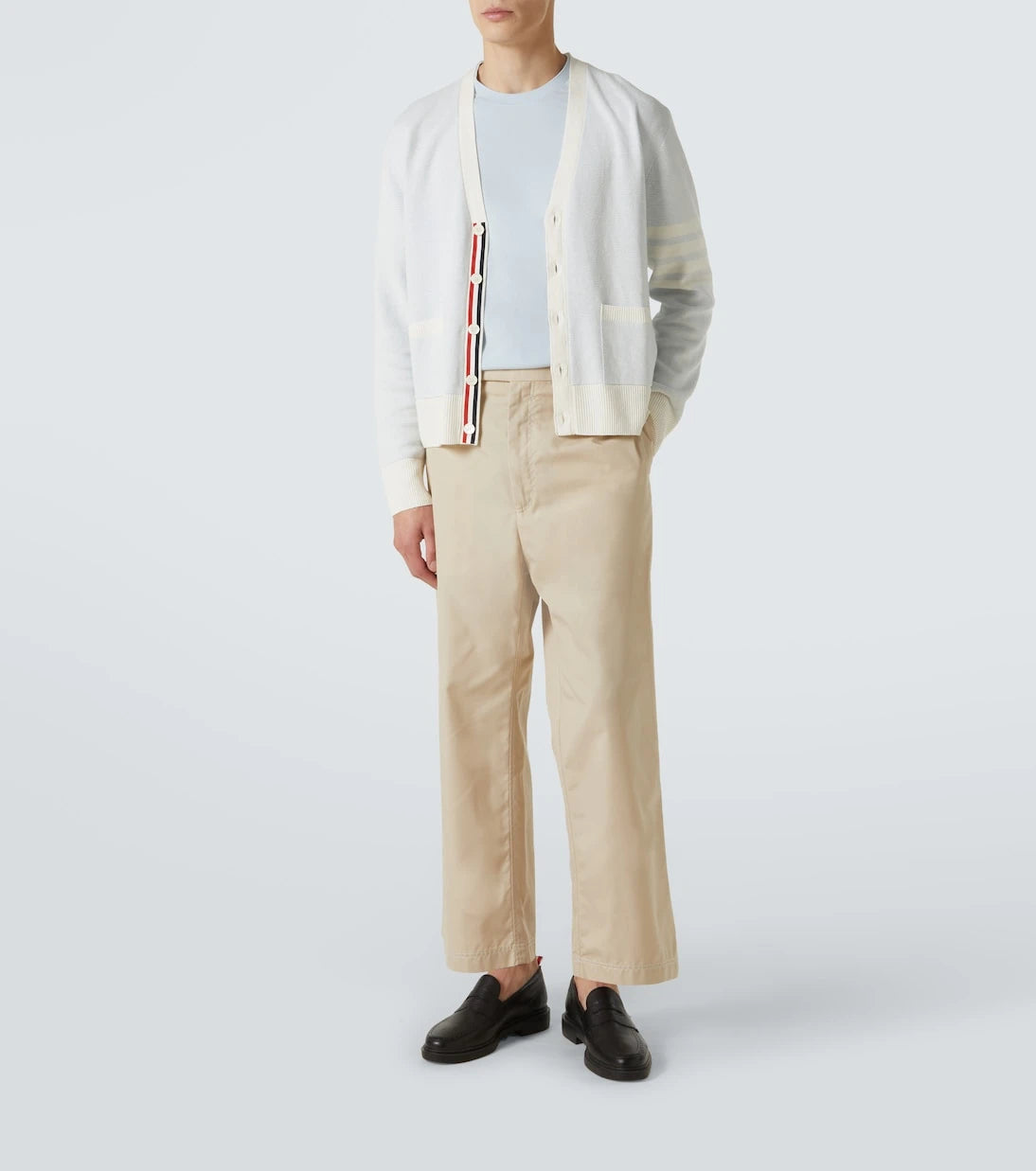 Thom Browne - 4-Bar cotton jersey T-shirt