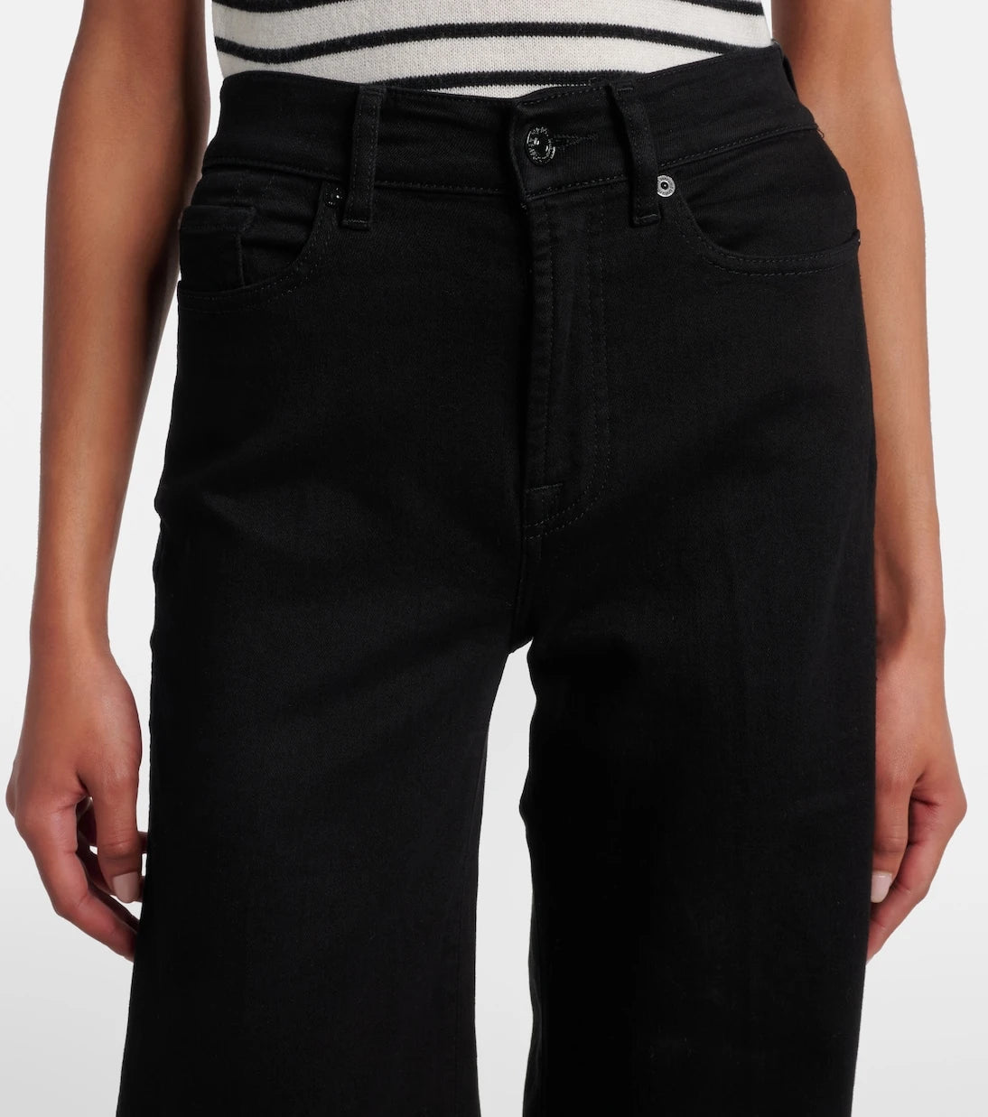 7 For All Mankind - Lotta high-rise wide-leg jeans