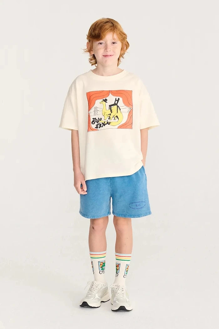 Bobo Choses çocuklar için pamuklu oversize tişört