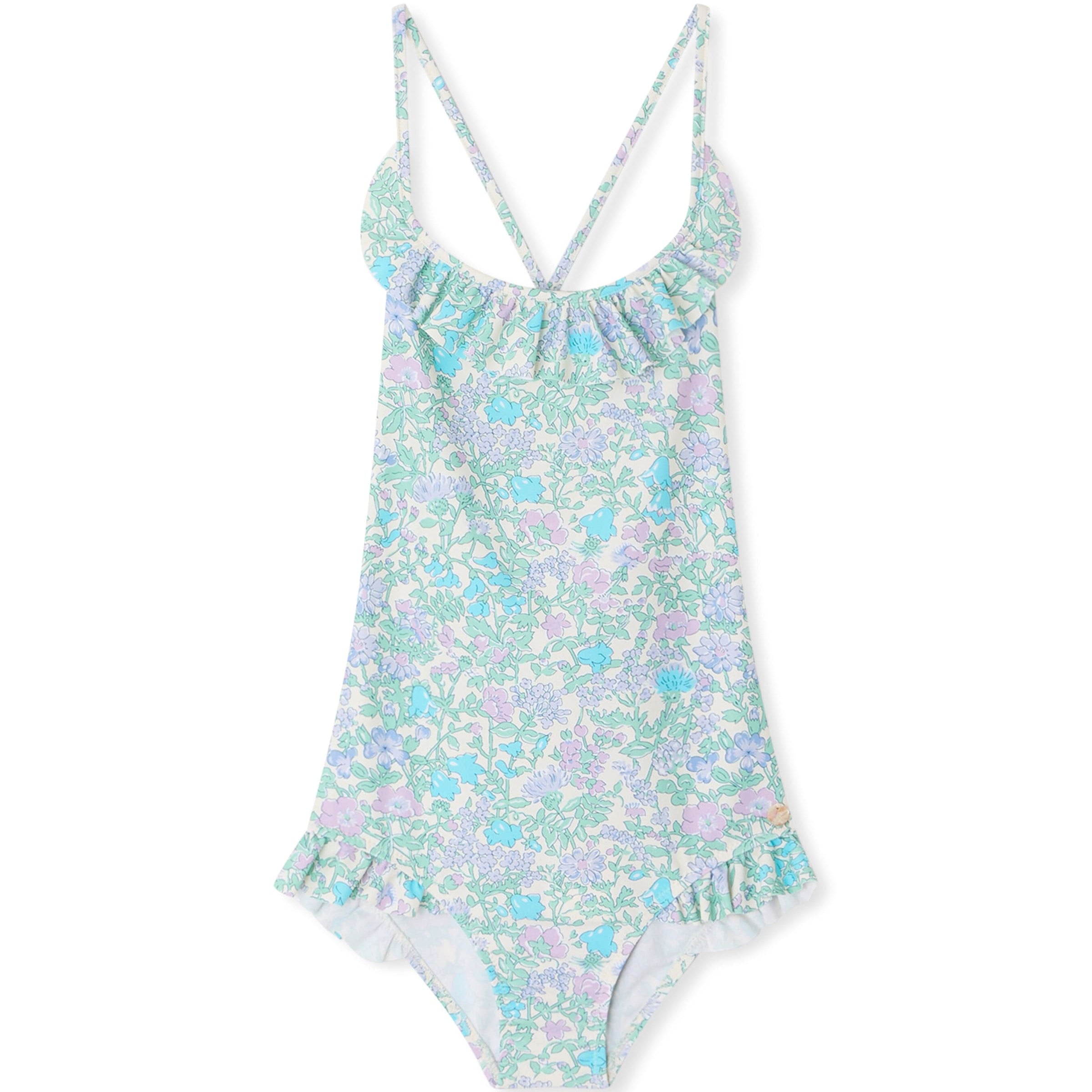 Bonpoint Floral Lacy Swimsuit (4-8 Years)