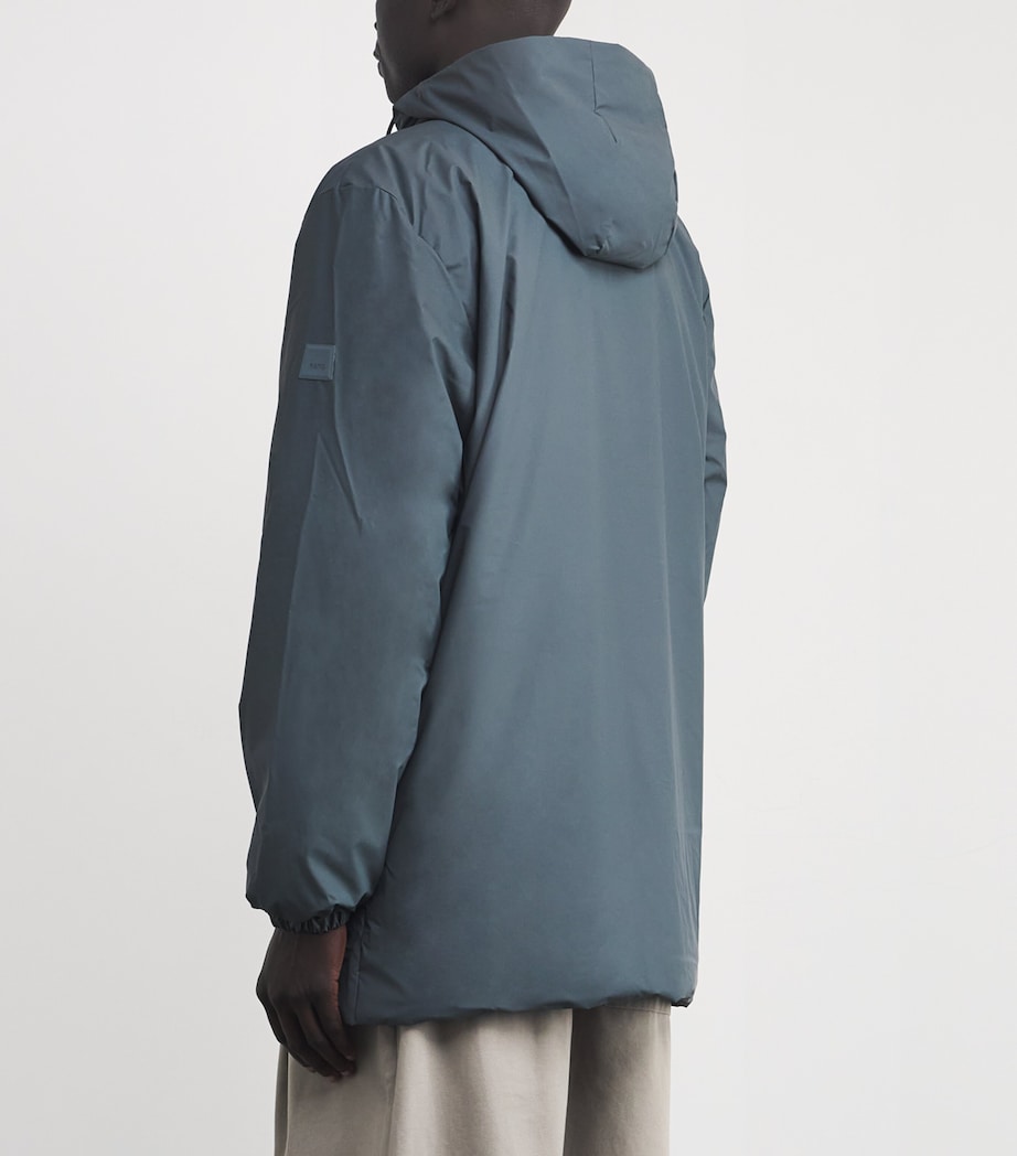 Rains Grey Waterproof Lohja Cargo Jacket