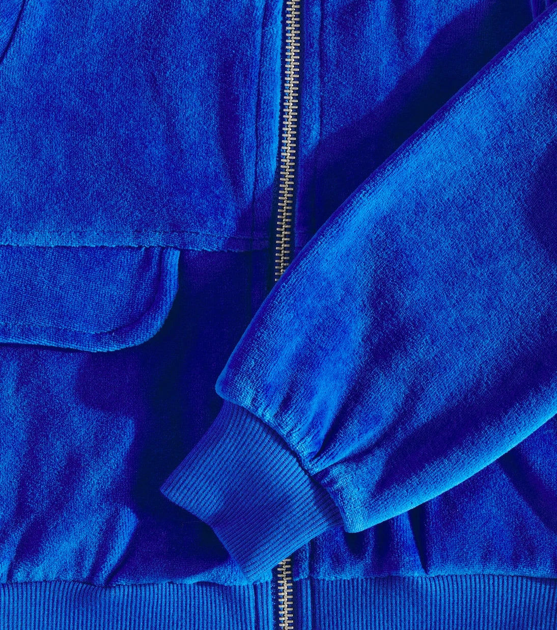 Molo - Malika corduroy zip-up sweatshirt