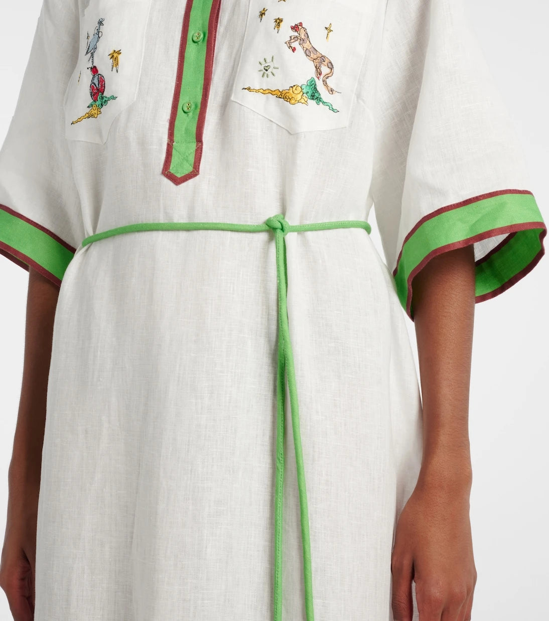 Alémais - Play linen polo dress