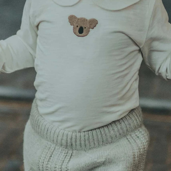 Бебешко боди от памук Donsje Davo Bodysuit Koala