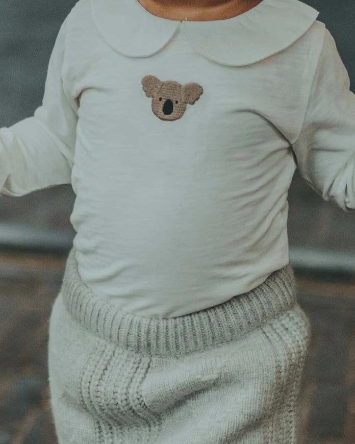 Pamuk Bebek Body Donsje Davo Bodysuit Koala