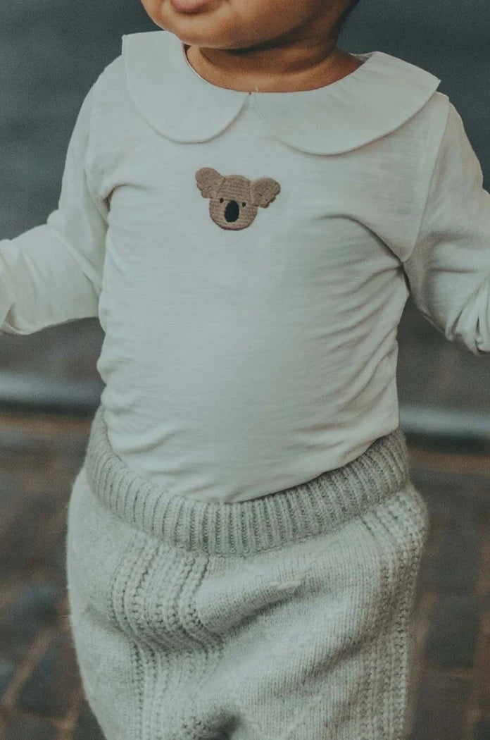 Pamuk Bebek Body Donsje Davo Bodysuit Koala