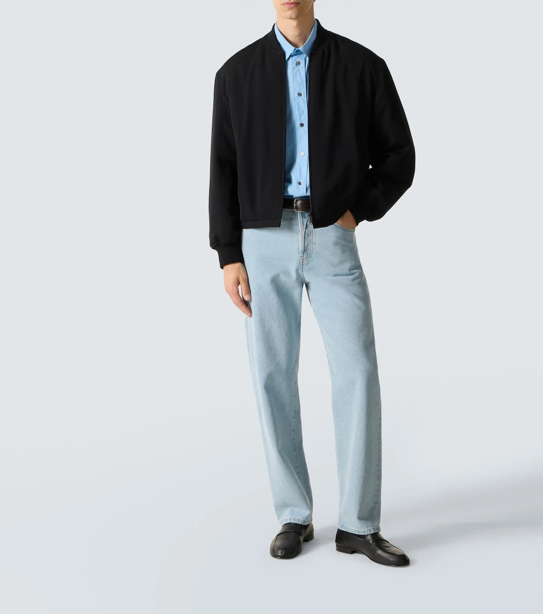 The Row - Fenn reversible wool bomber jacket