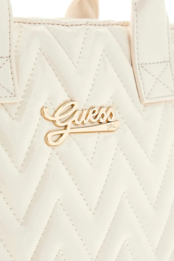 Guess чанта tote за деца от имитация на кожа