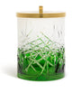 Crystal Ivy Green Bin With Lid