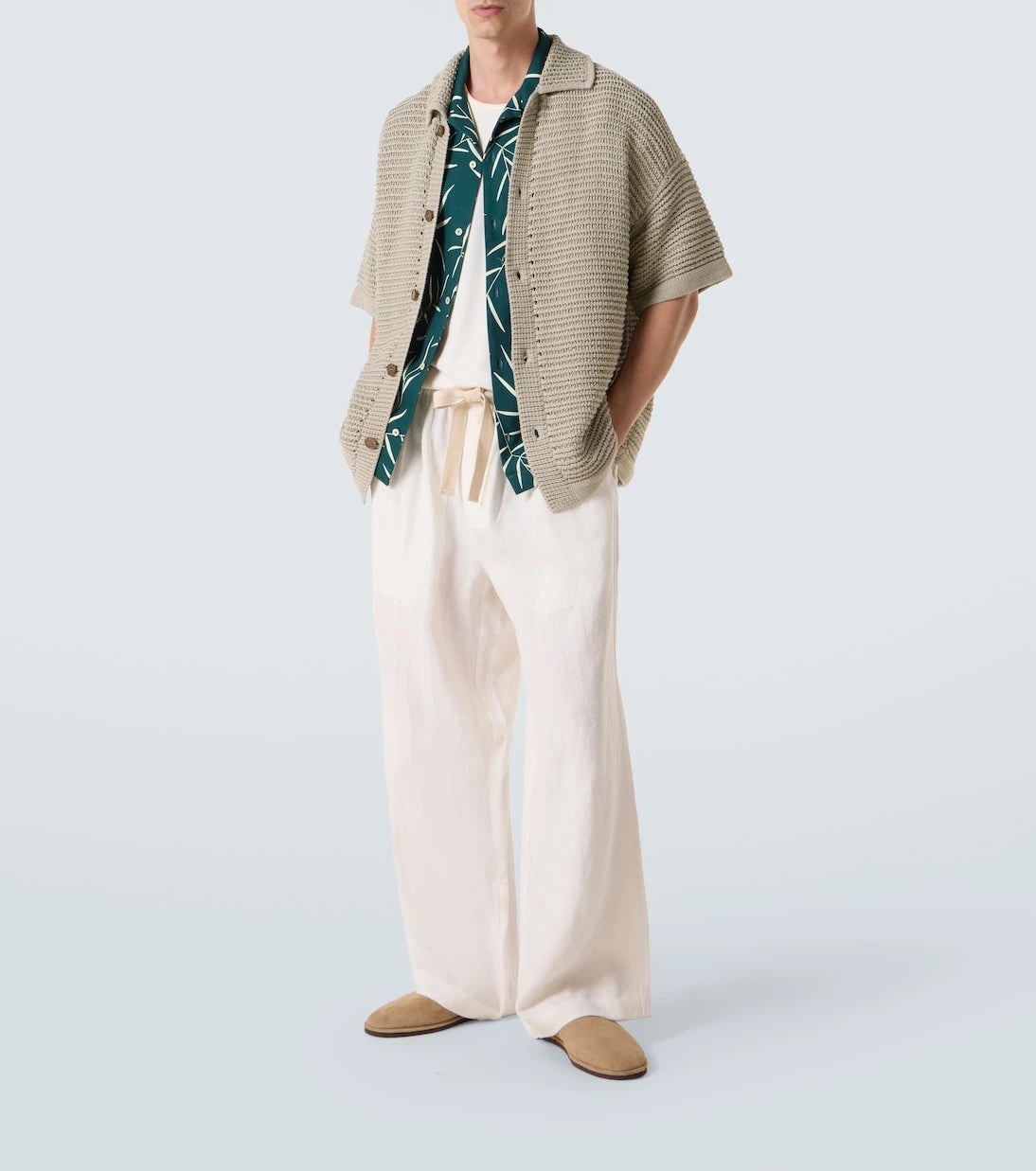 Orlebar Brown - Knitted cotton bowling shirt