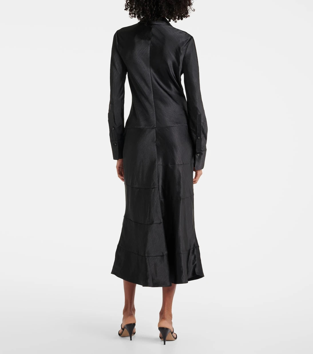 Proenza Schouler - White Label Amelie satin midi dress