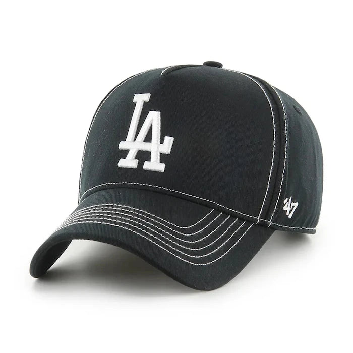Los Angeles Dodgers 47 Brand MLB pamuklu şapka, siperlikli
