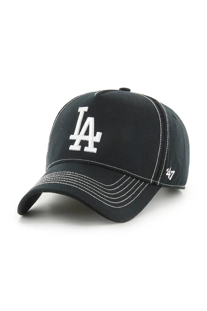Los Angeles Dodgers 47 Brand MLB pamuklu şapka, siperlikli