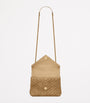 Green Medium Suede Collège Top-Handle Bag