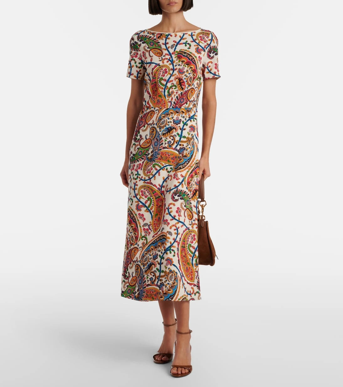 باريس تكساس - حذاء ليديا 70 مفتوح من الخلف من الجلد اللامع