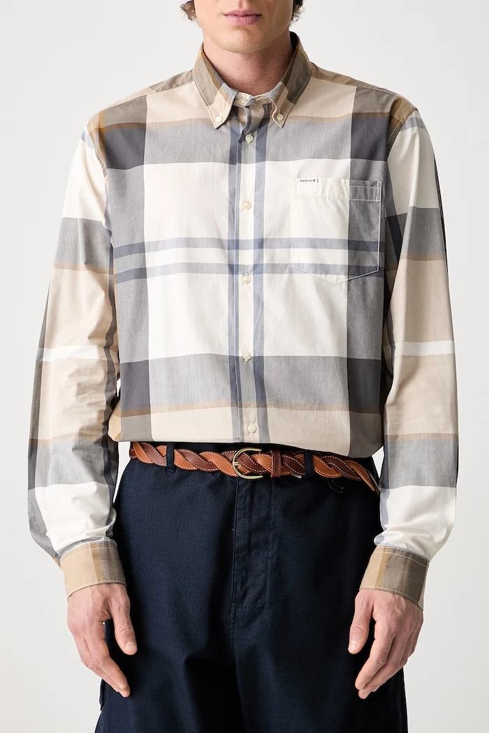 Barbour риза мъжка от памук Harris Tailored Shirt