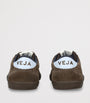 Veja Brown Suede Volley Eagle Swan Sneakers