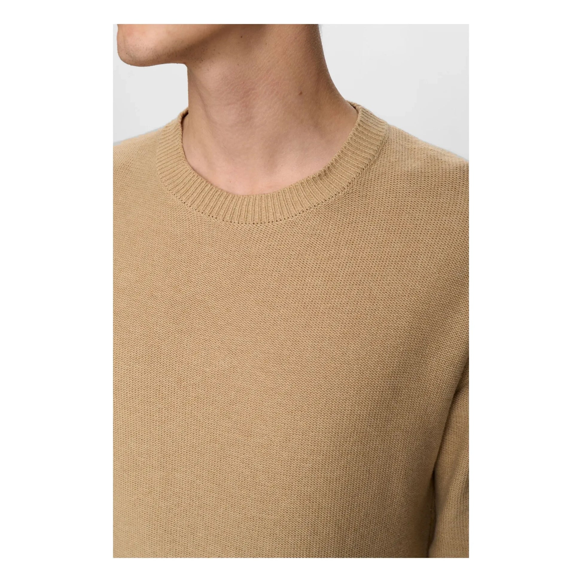 Anerkjendt - Akebbe Cotton Sweater | Taupe brown