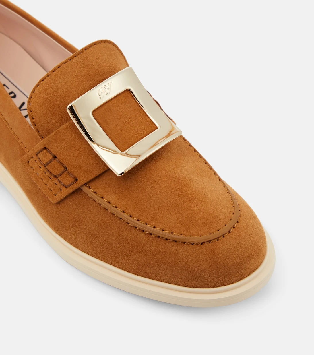 Roger Vivier - Viv' Rangers suede loafers