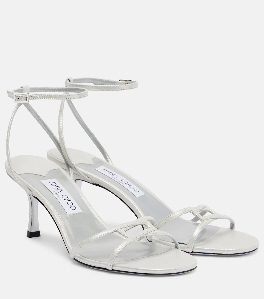 Jimmy Choo - صندل ليو 65 الجلدي