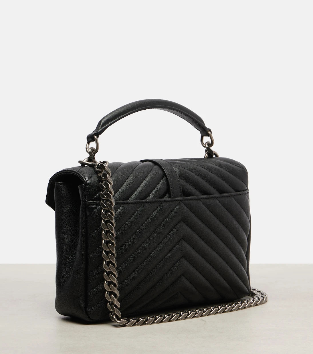 Saint Laurent - Collège Medium leather shoulder bag