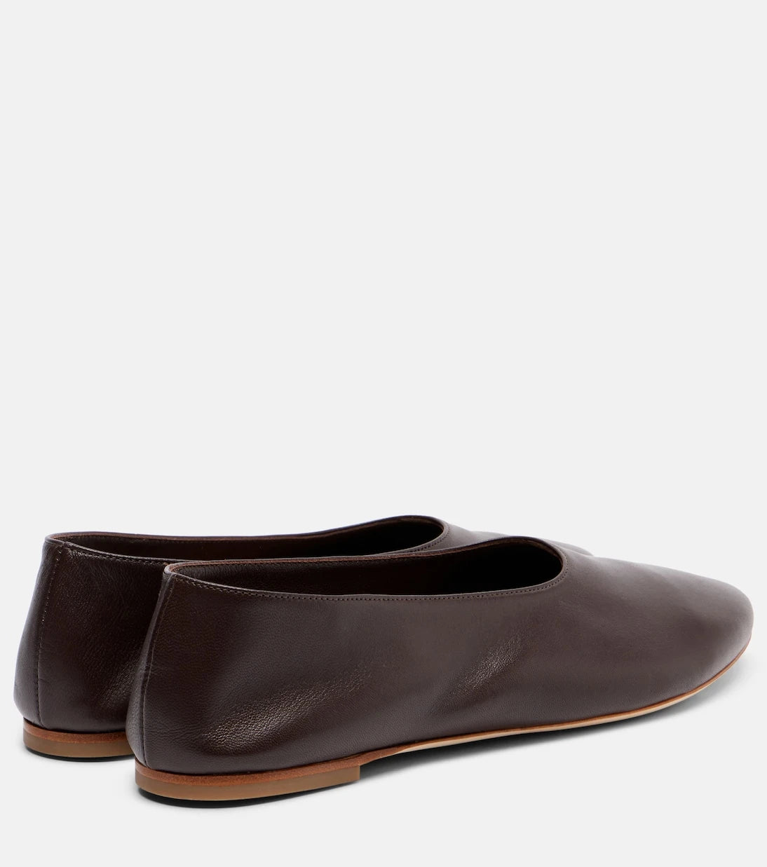 Staud - Alba leather ballet flats