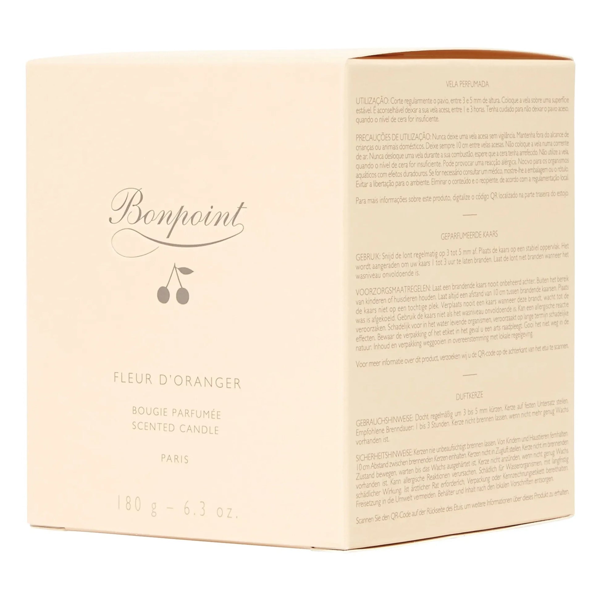 Bonpoint - Orange Blossom Scented Candle - 180 g | Orange