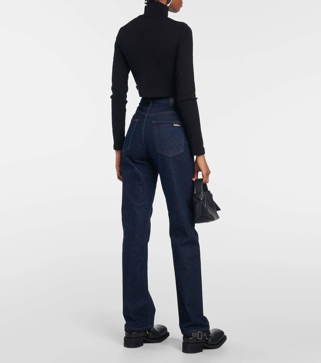 AG Jeans - x EmRata Alexxis straight jeans