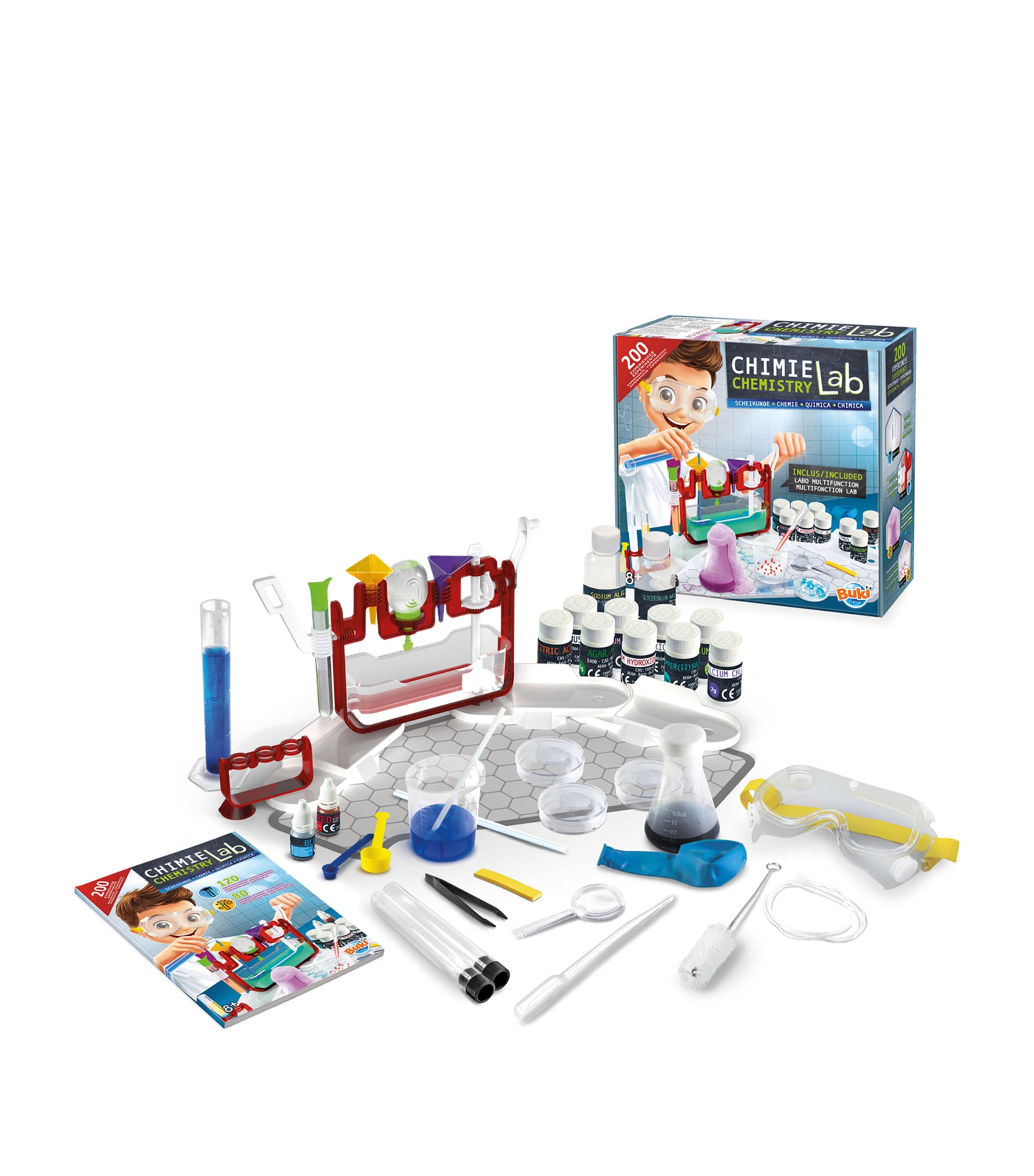 BUKI Chemistry Lab with 200 Experiments