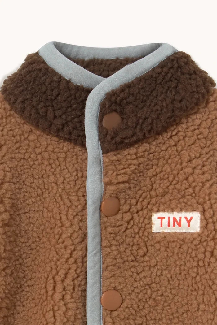 Bebek polar tulum COLOR BLOCK SHERPA ONE-PIECE