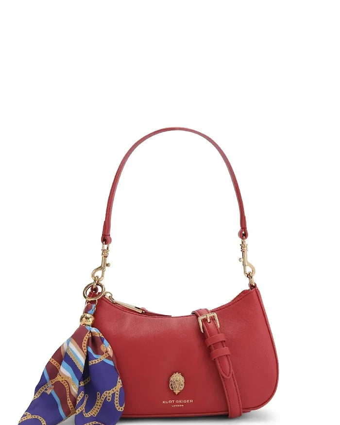 Kurt Geiger London чанта crossbody дамска от кожа SLOANE HOBO
