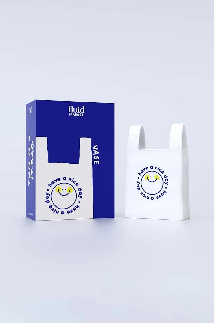 Декоративна ваза Fluid Market Plastic Bag Vase