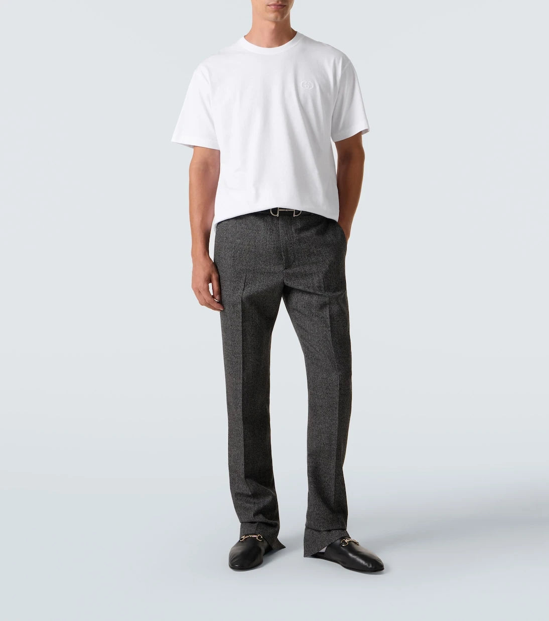 Gucci - Double G cotton jersey T-shirt