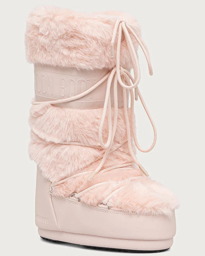 Moon Boot MB ICON FAUX FUR kadın apreski
