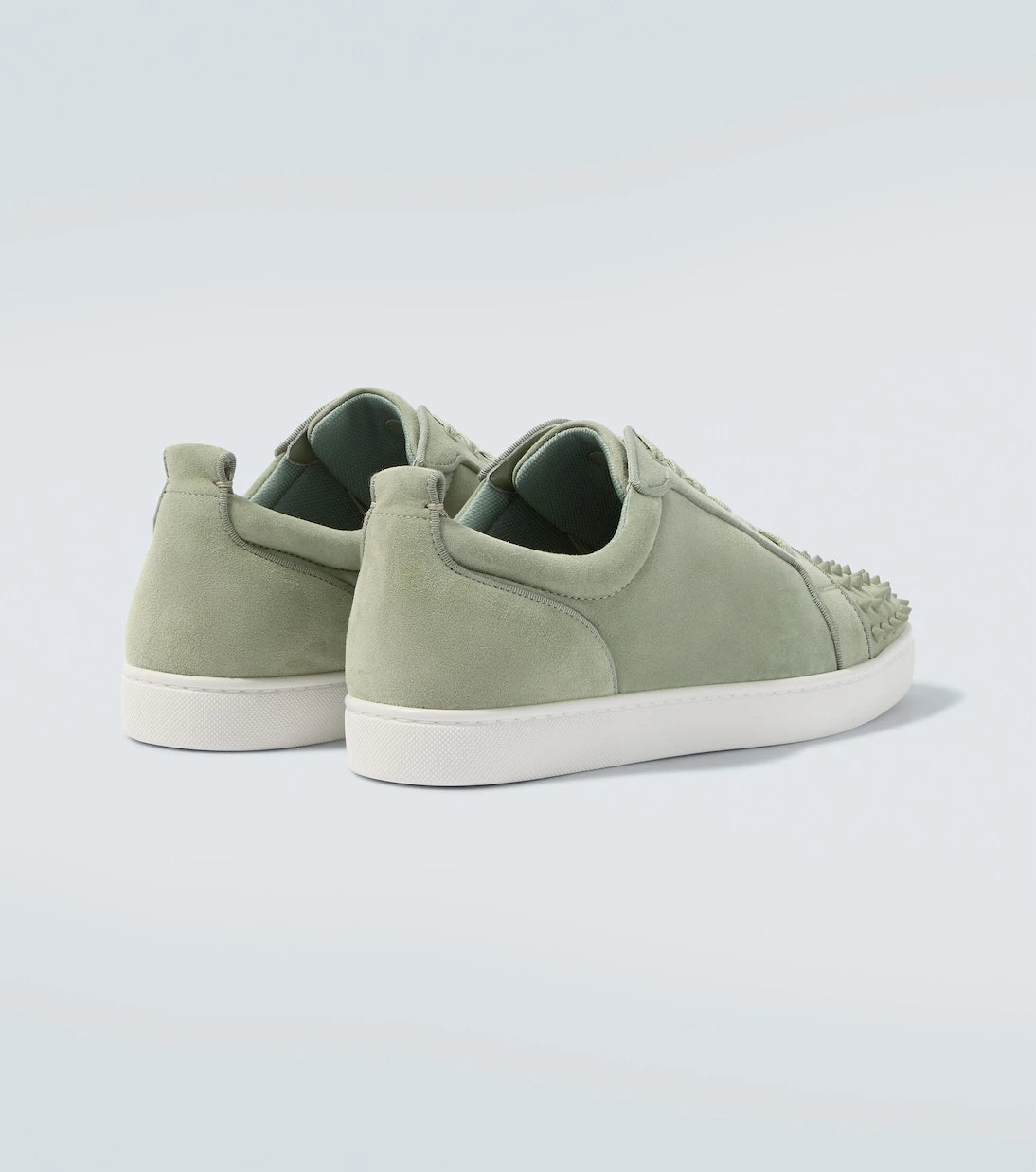 Christian Louboutin - Louis Junior Spikes suede sneakers