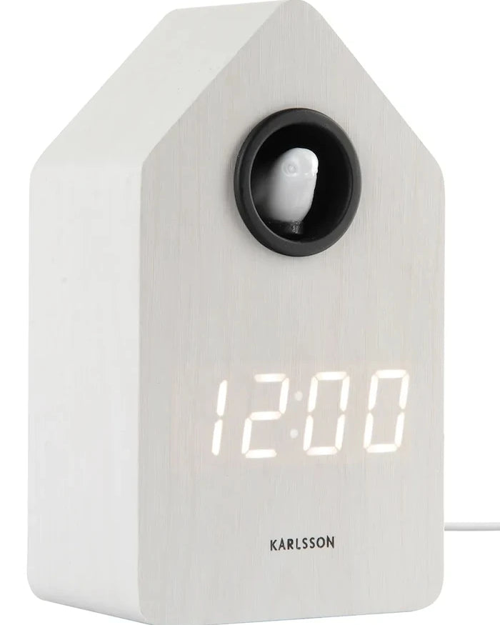 Led будилник Karlsson Cuckoo LED 16 cm