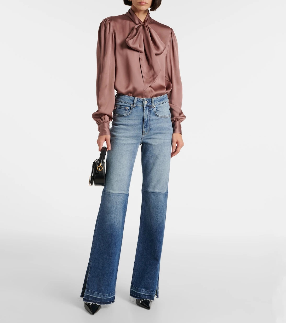 AG Jeans - La Croisette high-rise flared jeans