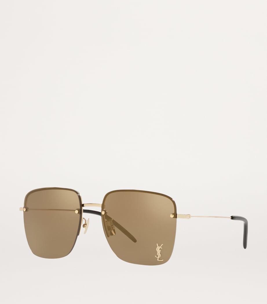 Saint Laurent Gold Metal 0YS000297 Sunglasses